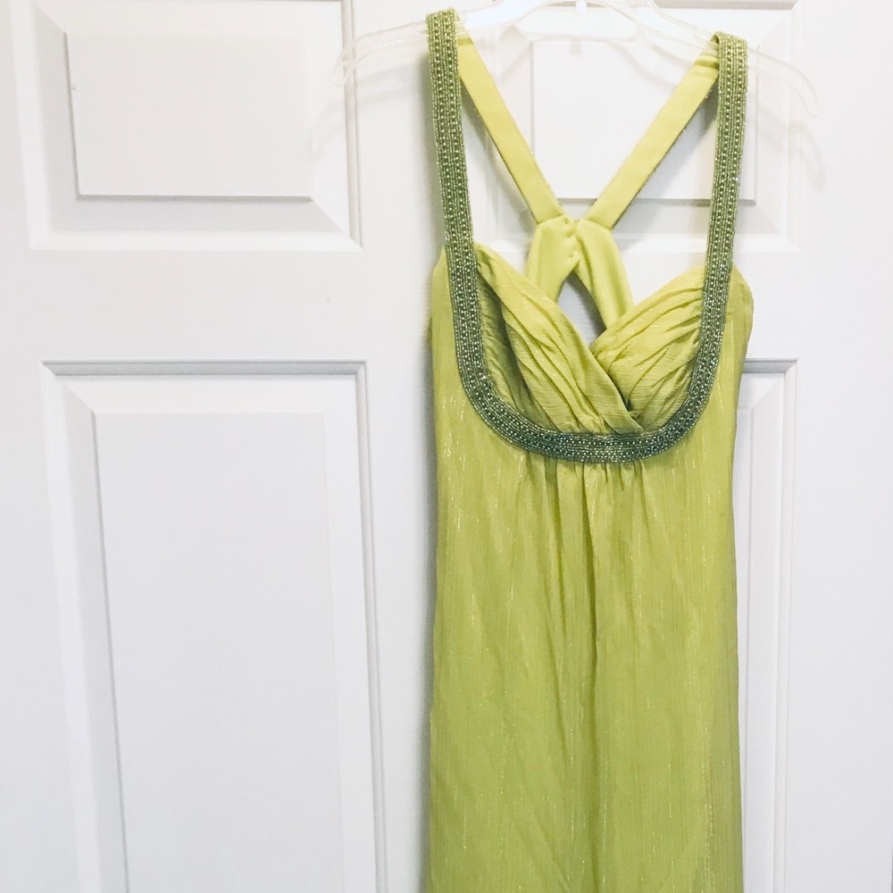 Lime green Prom Dress (Guess)
